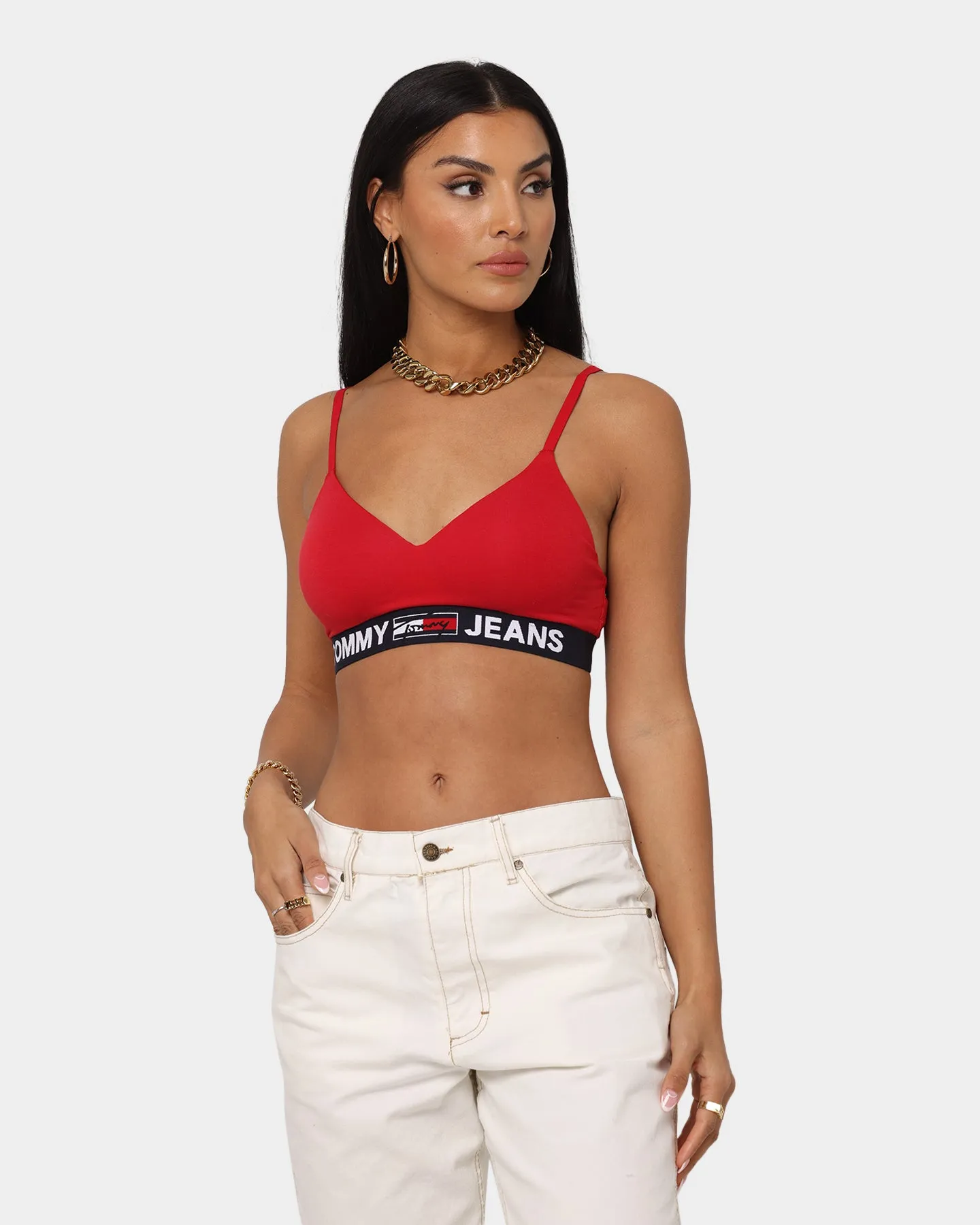 Tommy Jeans Women's Bralette Lift Primary Red
