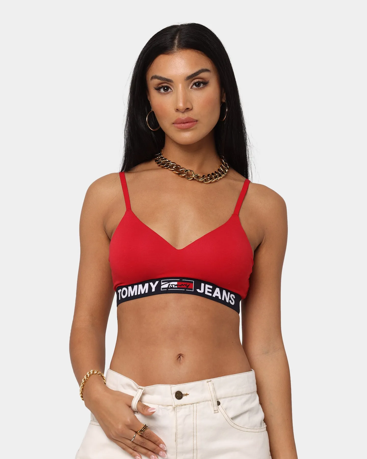 Tommy Jeans Women's Bralette Lift Primary Red