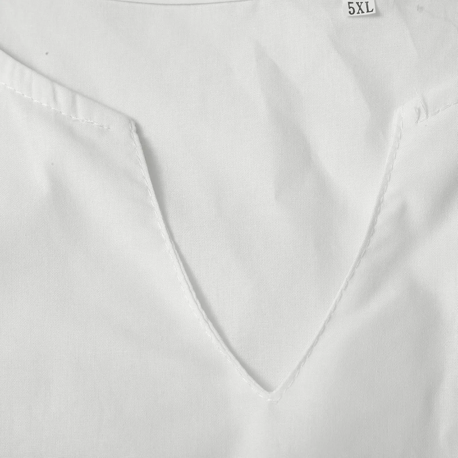 Tops for Men Cotton and Linen Brief Breathable Comfy Solid Color Short Half Long Sleeve Loose Casual T Shirt Blouse
