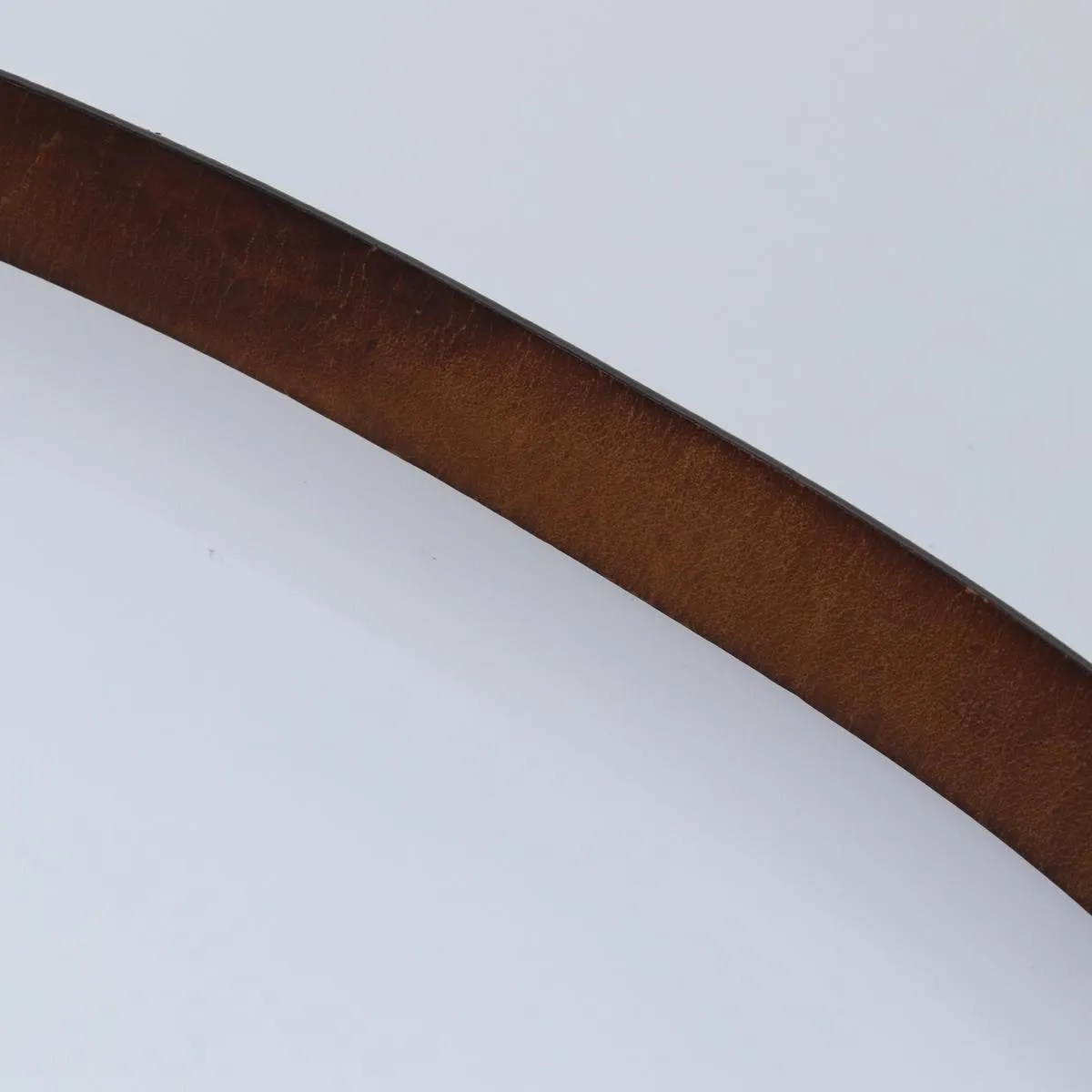 Trendy Inspired Louis Vuitton Monogram Ceinture Care Belt 48.4" Gold M6800y Lv Auth Bs17455
