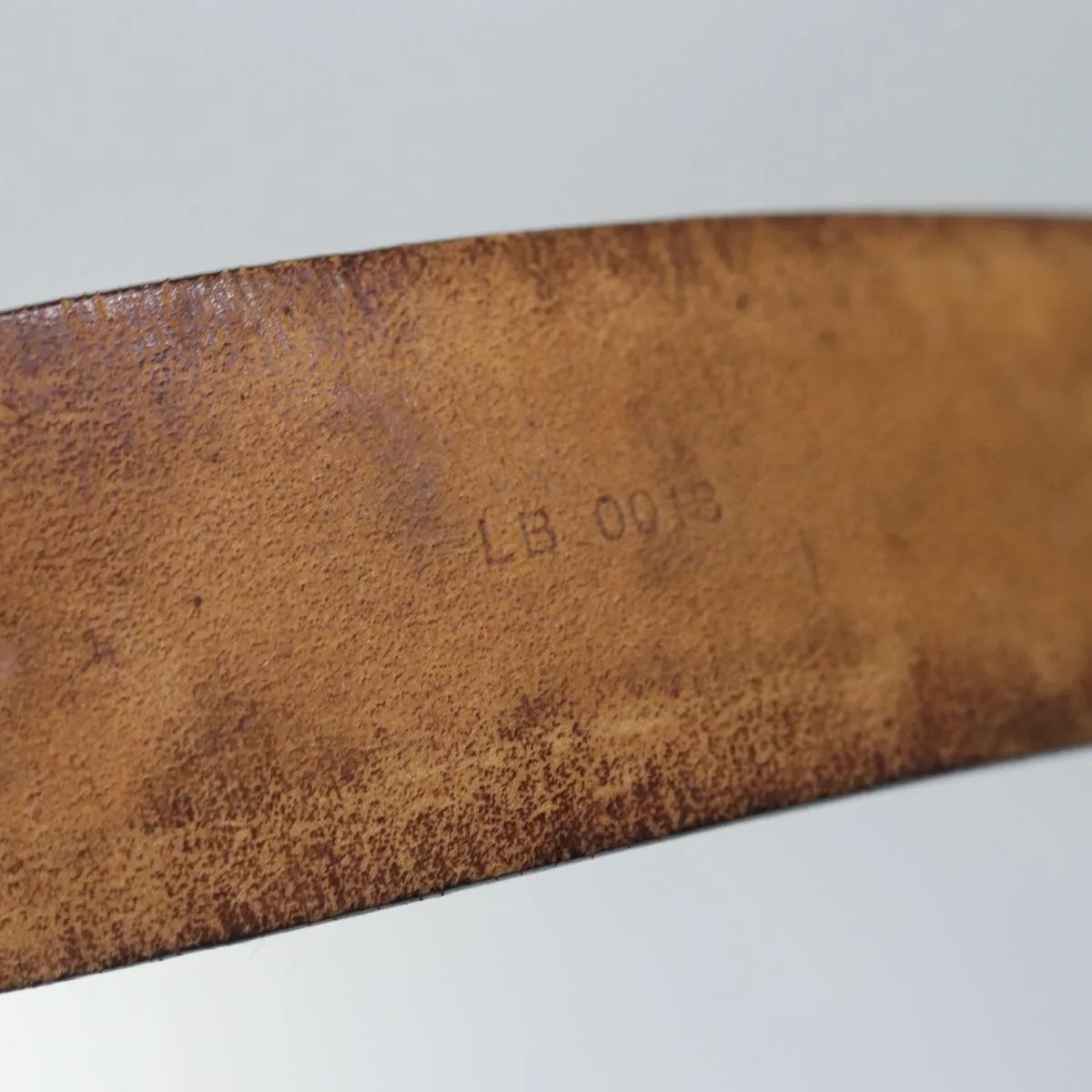Trendy Inspired Louis Vuitton Monogram Ceinture Care Belt 48.4" Gold M6800y Lv Auth Bs17455