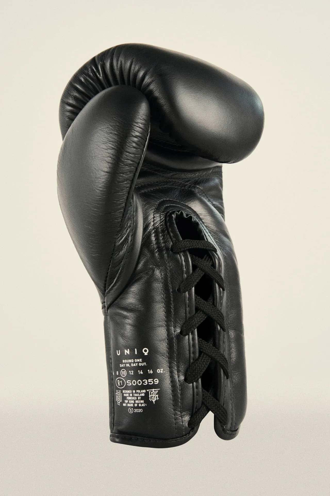 UNIQ LACE UP GLOVES TECHNICAL BLACK
