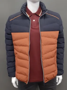 White Label Goose Bay Casual Jacket - Rust/Navy