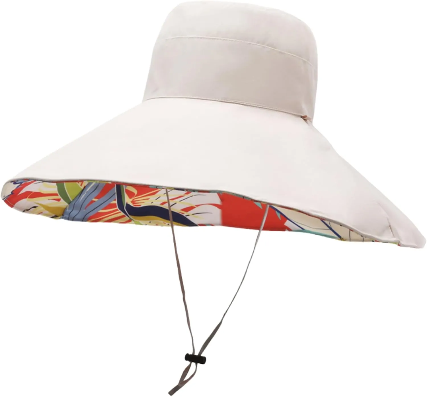 Women Summer Rain UV UPF 50 Sun Protection Wide Brim Hat - Foldable Bucket Sun Hat