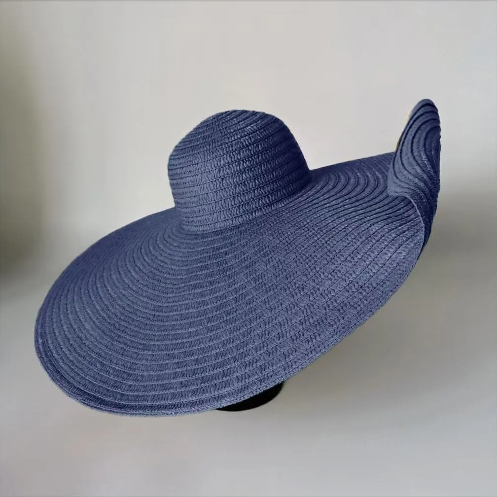 Women's Wide Brim Sun Straw Hat Folable Floppy Hat Summer UV Protection Beach Cap
