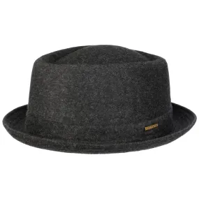 Wool Pork Pie Hat by Stetson